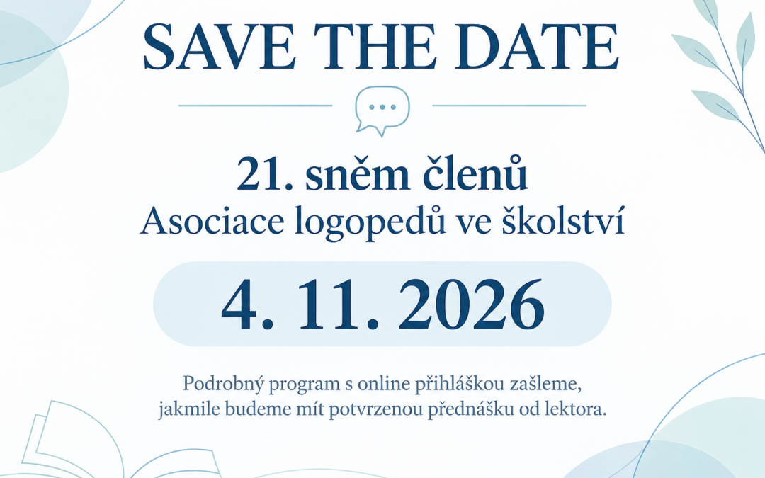 Save the date 2026